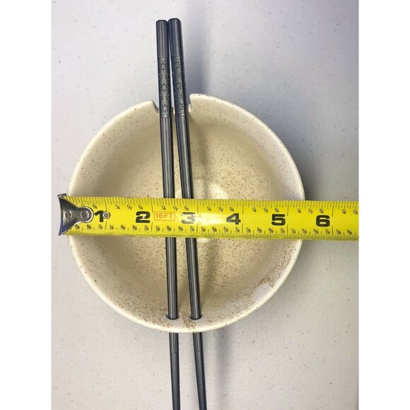 Mira Designs by FMC Ramen Udon noodle bowl set With Fiberglass Chopsticks - Picture 9 of 9